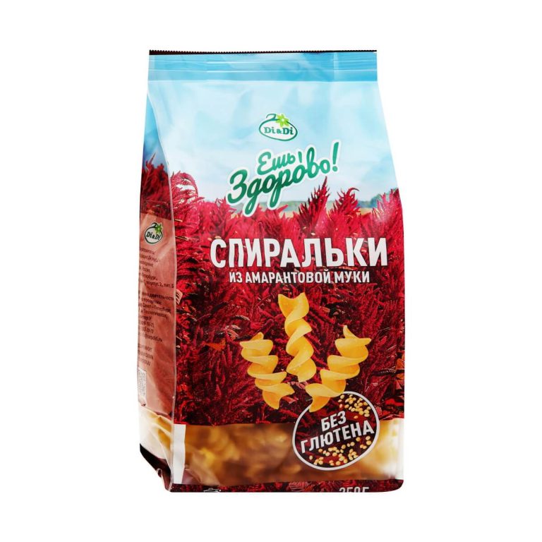 Спиральки из амарантовой муки