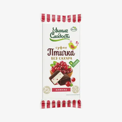 Умные сладости "Птичка клюква" 80гр