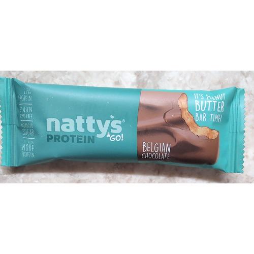 Шоколадный батончик Pro с арахисовой пастой – Natty's & Go! – 45 g