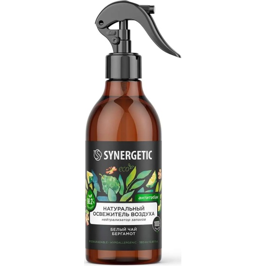Освежитель воздуха Synergetic «Белый чай и бергамот»