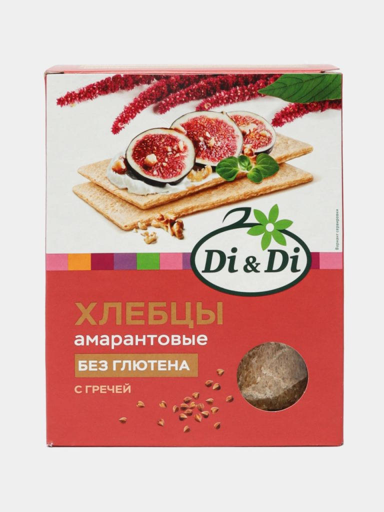 Хлебцы амарантовые "С гречей" 195 гр