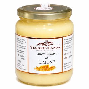 Tesori Di Langa Натуральный мёд с лимоном 500гр