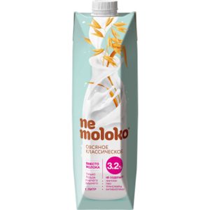 Напиток овсяный «Nemoloko» классический 3,2% 1 л