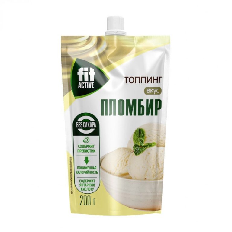 Низкокалорийный топпинг "Пломбир"