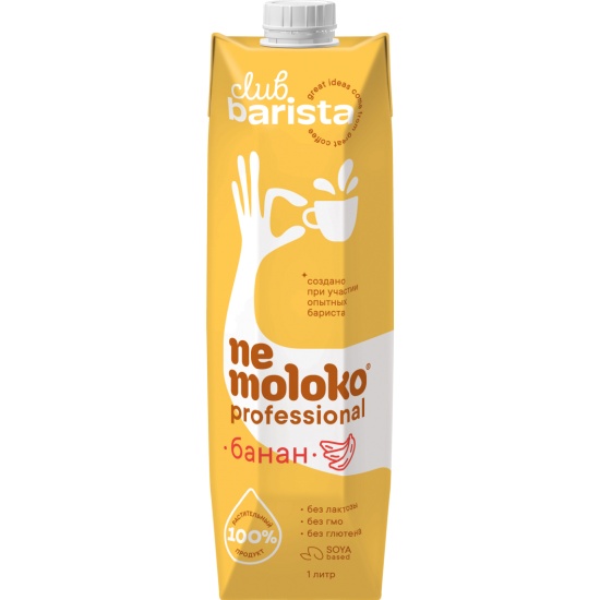 Напиток соевый Nemoloko Professional с бананом 1 л