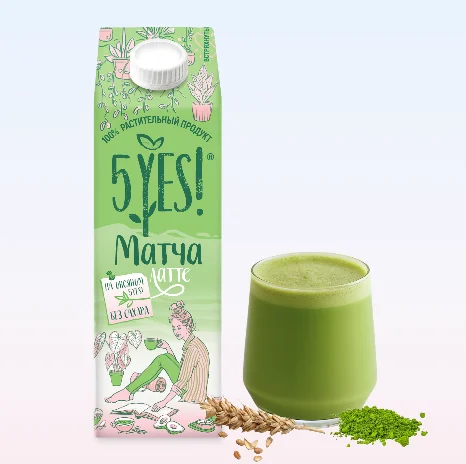 Напиток овсяный c Матча 5YES! for Professionals 1 л