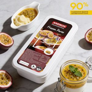 Andros "Пюре маракуйя с косточкой" 1 кг