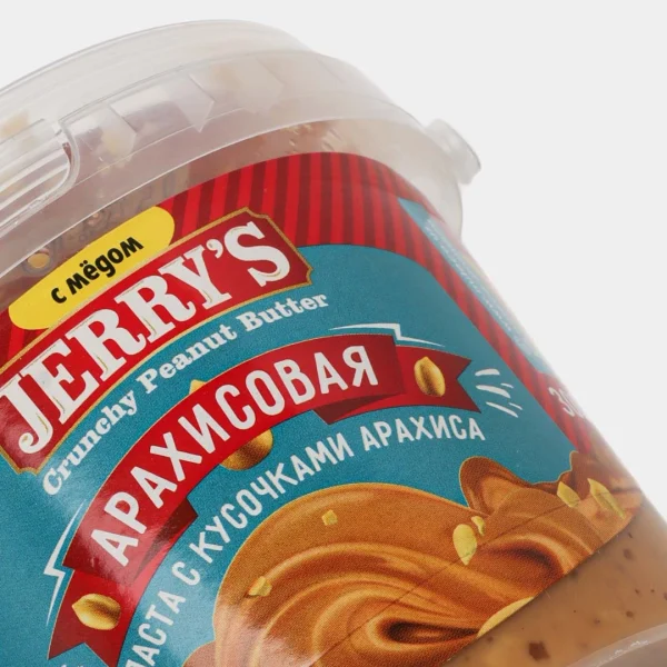 Jerry's арахисовая паста "С кусочками арахиса"