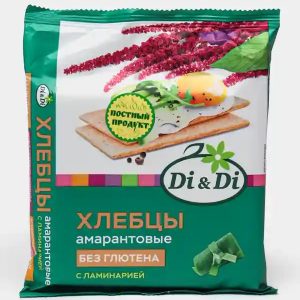 Хлебцы амарантовые "Ламинария" 100 гр