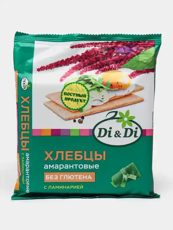 Хлебцы амарантовые "Ламинария" 100 гр