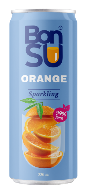 BonSU Sparkling Orange 330 мл