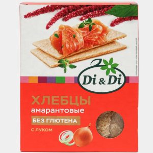 Хлебцы амарантовые " С луком" 195 гр