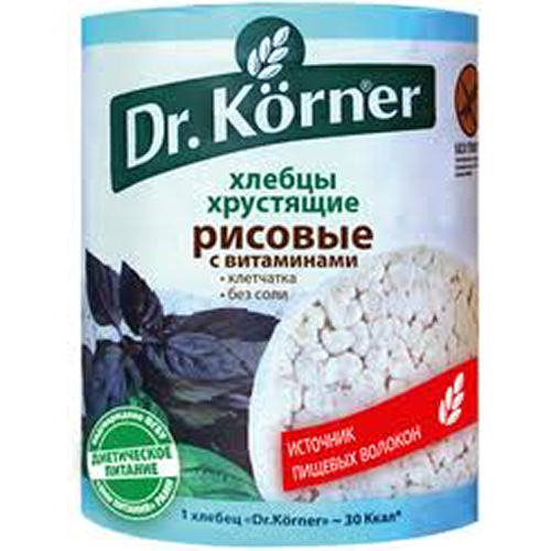 Хлебцы хрустящие Dr.Korner Рисовые