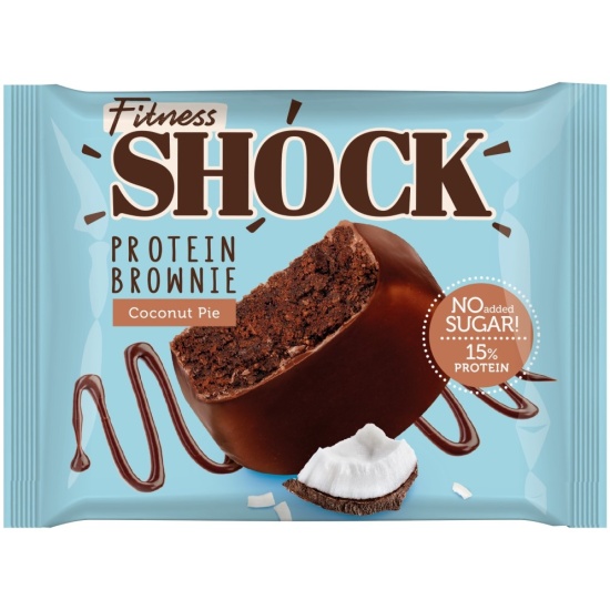 Shock брауни "Кокосовый пирог"