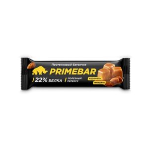 Primebar батончик "Карамель - миндаль"