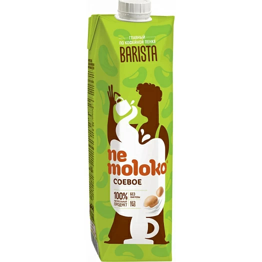 Напиток соевый Nemoloko Barista 1 литр