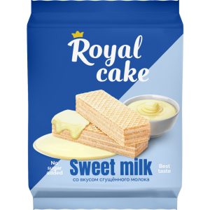 Вафли ProteinRex Royal Cake "Сгущенка"