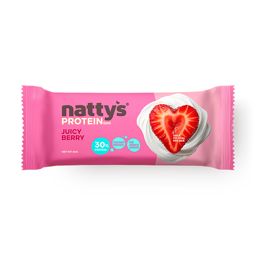 Шоколадный батончик Pro Juicy Berry– Natty's & Go – 45 g
