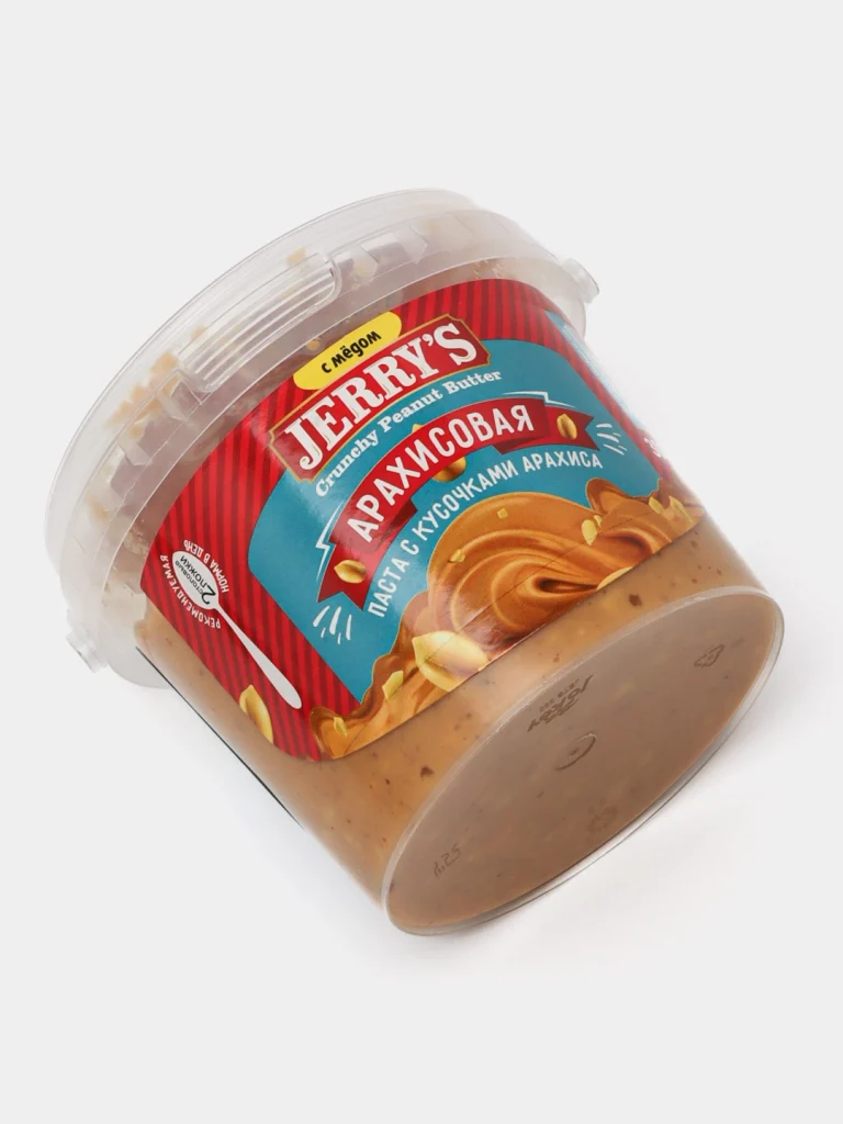 Jerry's арахисовая паста "С кусочками арахиса"