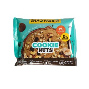 Печенье глазированное Snaq Fabriq Cookie Nuts "Фундук - шоколад"