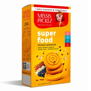 Печенье Кунжутное Missis Pickez 100 гр