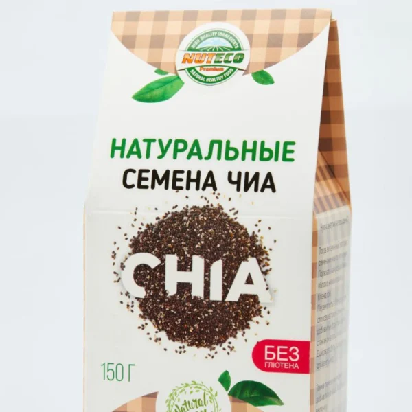 Семена чиа Nuteco Натуральные 150 г